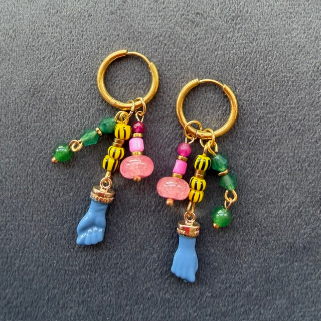 Zanzibar Hoop Earrings 055