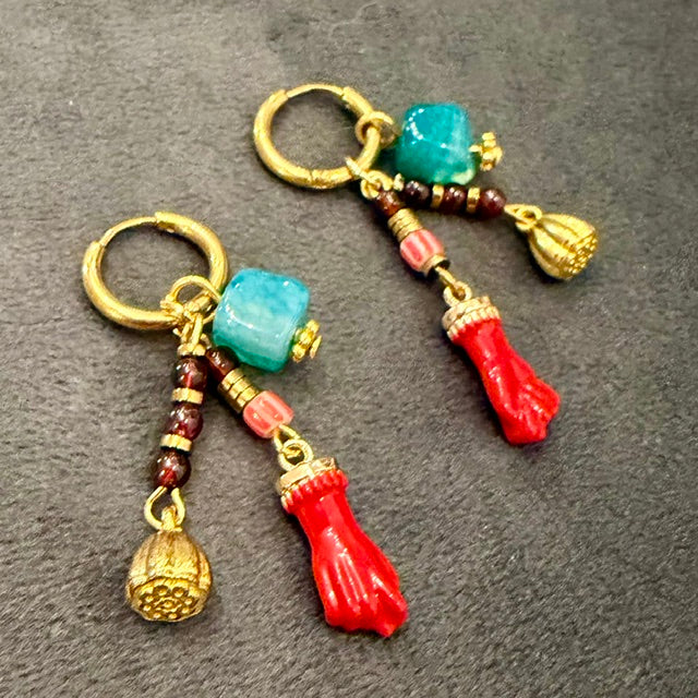 Zanzibar Hoop Earrings 055